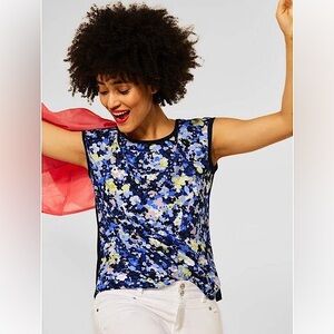 Calvin Klein Multicolor Blouse Sz M